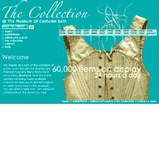 Museum Of Costume The Collection prototype - Screen shot