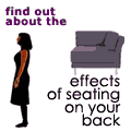 Effects of seating on your back